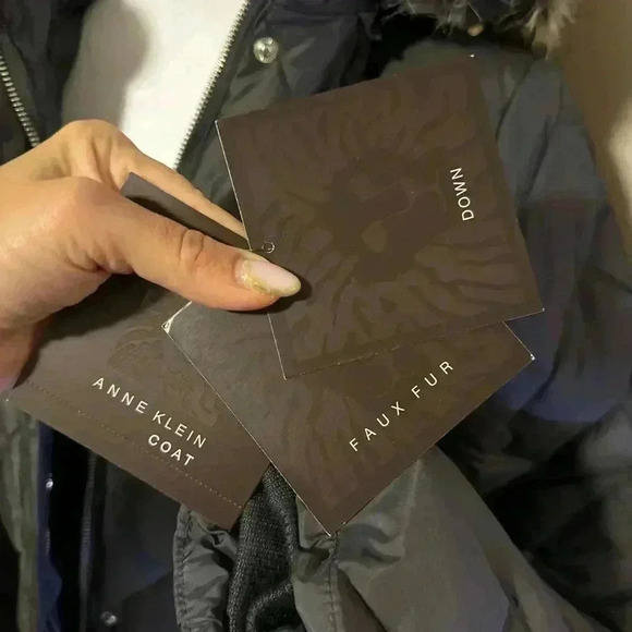 NWT Anne Klein Ladies Quilted Puffer Coat Jacket - Size Medium - Picture 5 of 11